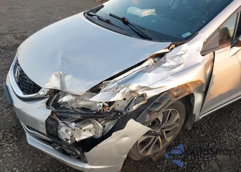 2013 Honda Civic Ex-L from USA, damaged, VIN 19XFB2F93DE288910